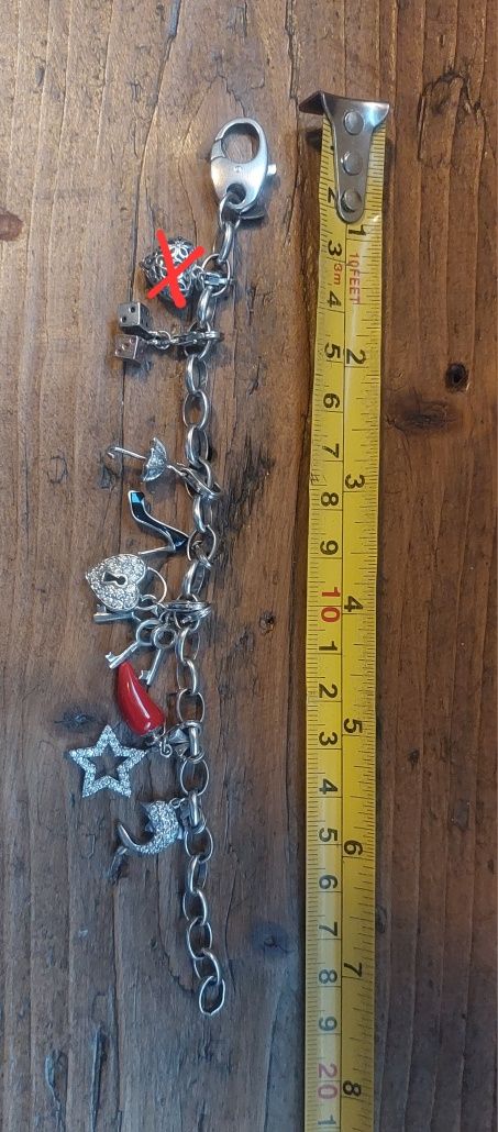 Bransoleta z charms