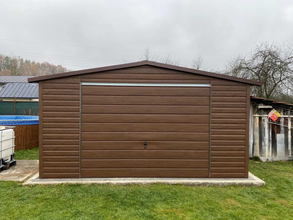 Garaże Blaszane Domki Ogrodowe Wiaty Śmietnikowe