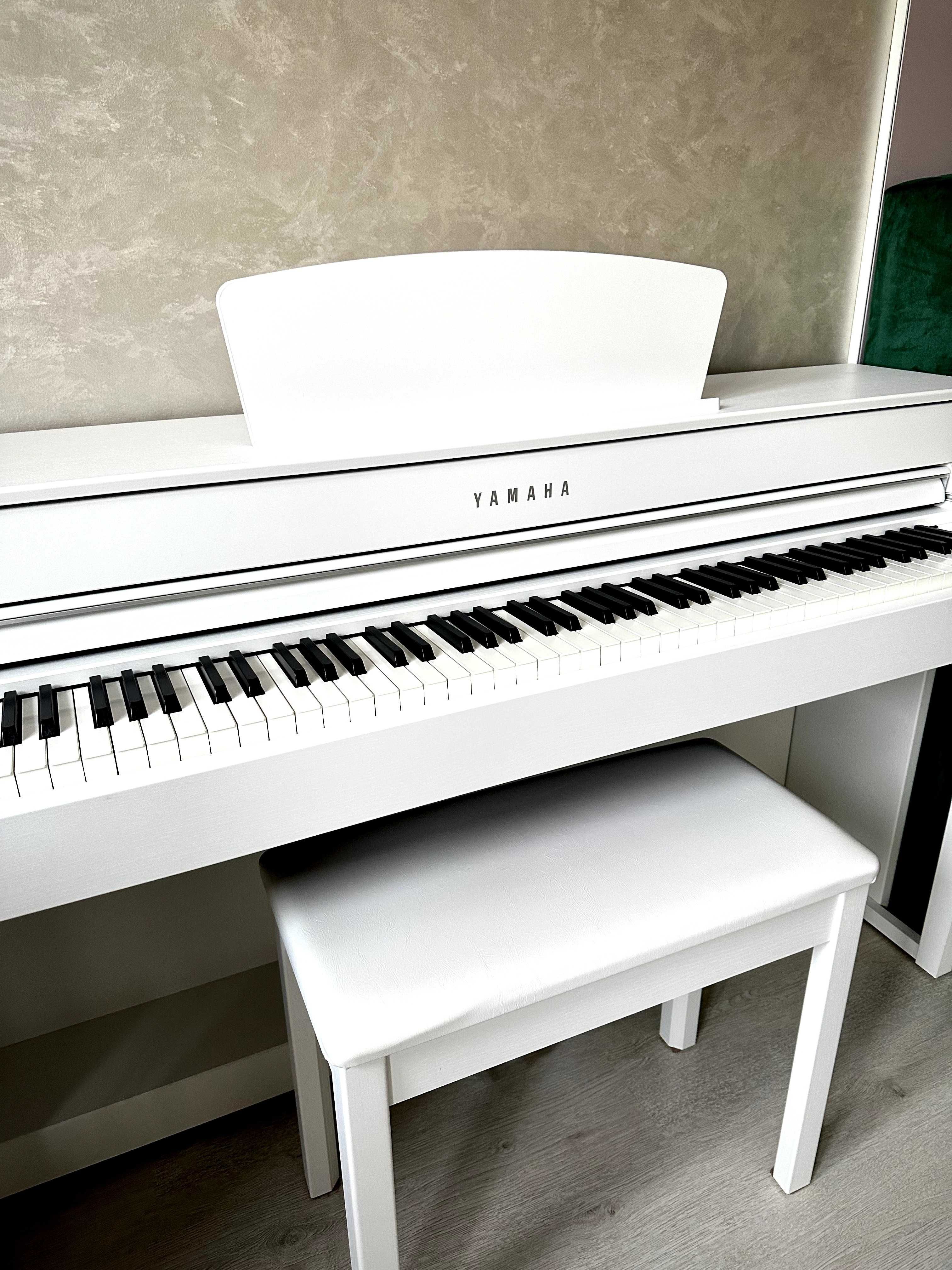 Цифрове піаніно Yamaha Clavinova CLP-635 White + банкетка в подарунок!