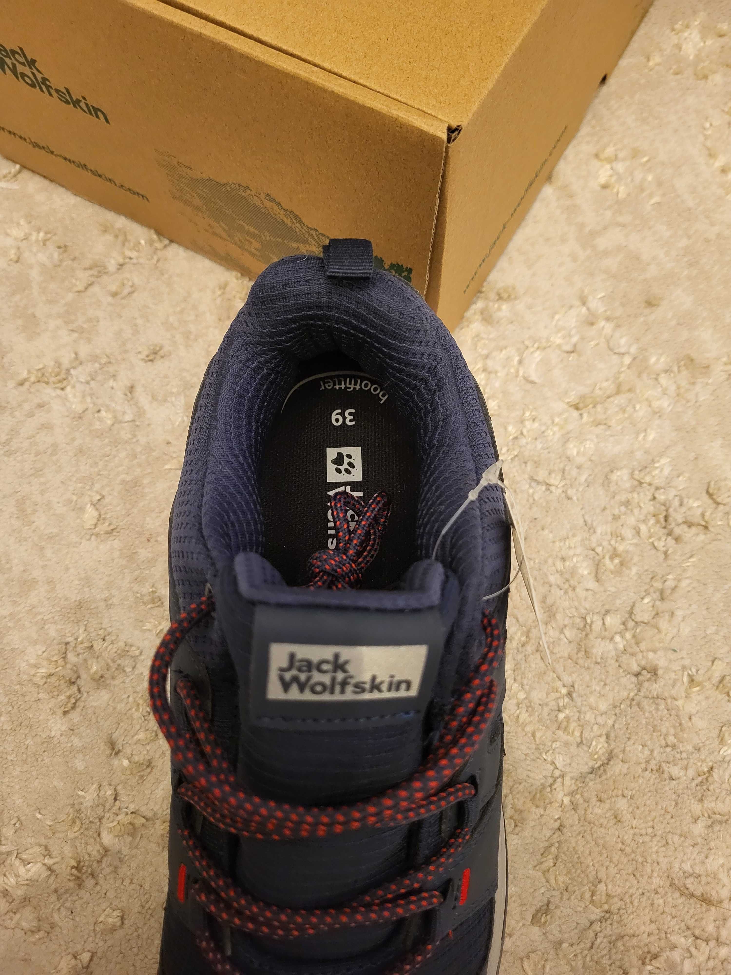 Buty damskie Jack Wolfskin trekkingowe  39 Nowe