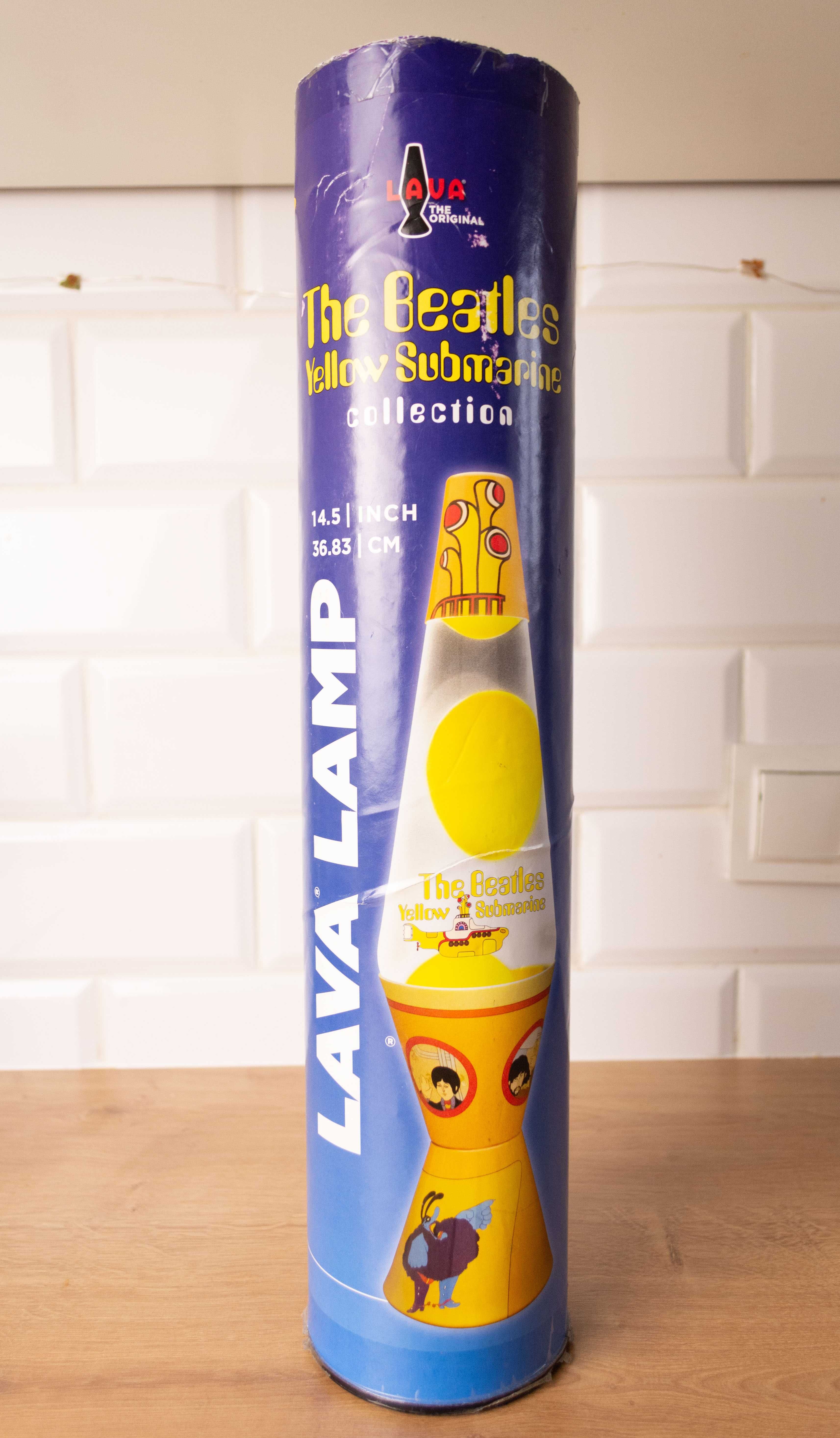 The Beatles Yellow Submarine lava lamp oryginalna