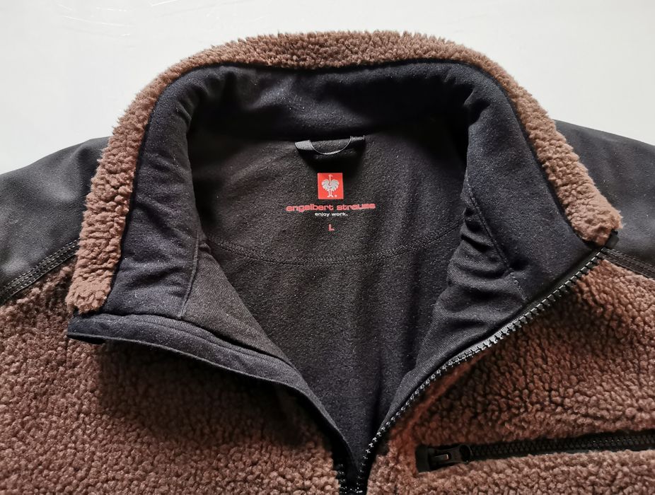 Kurtka z dzianiny futerkowej Engelbert Strauss es roughtough, nowa, L