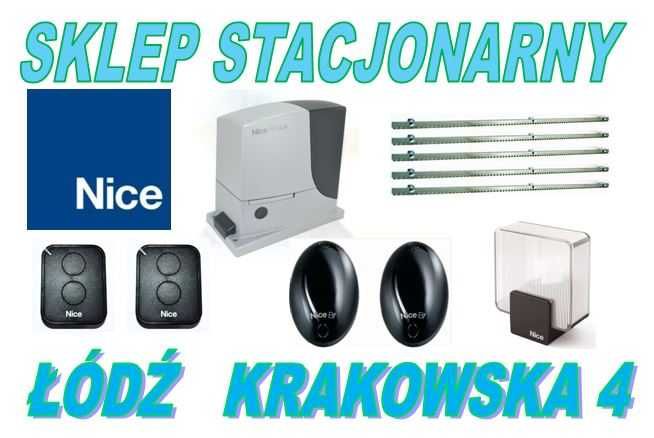 NICE R0X 1000 Automatyka do bram zestaw