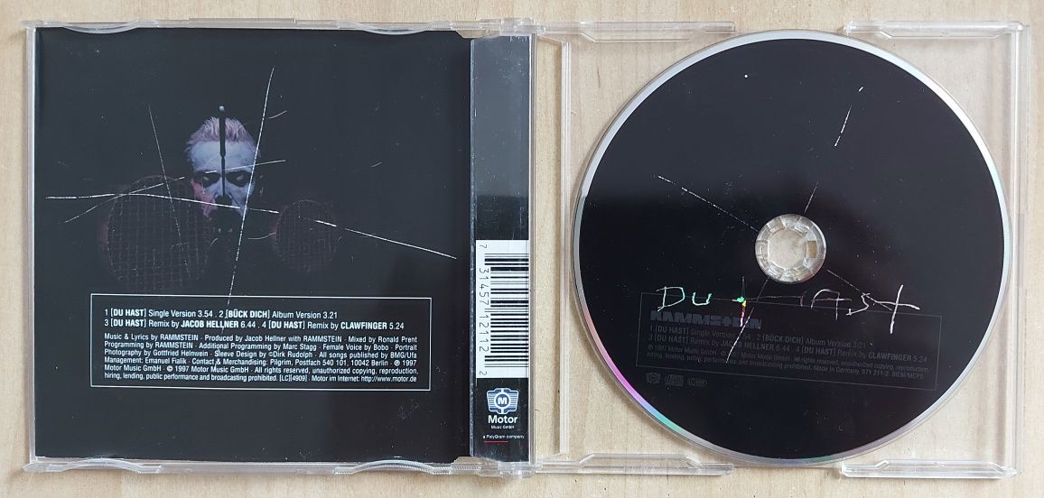 Rammstein - Du Hast - SP CD - z przesyłką