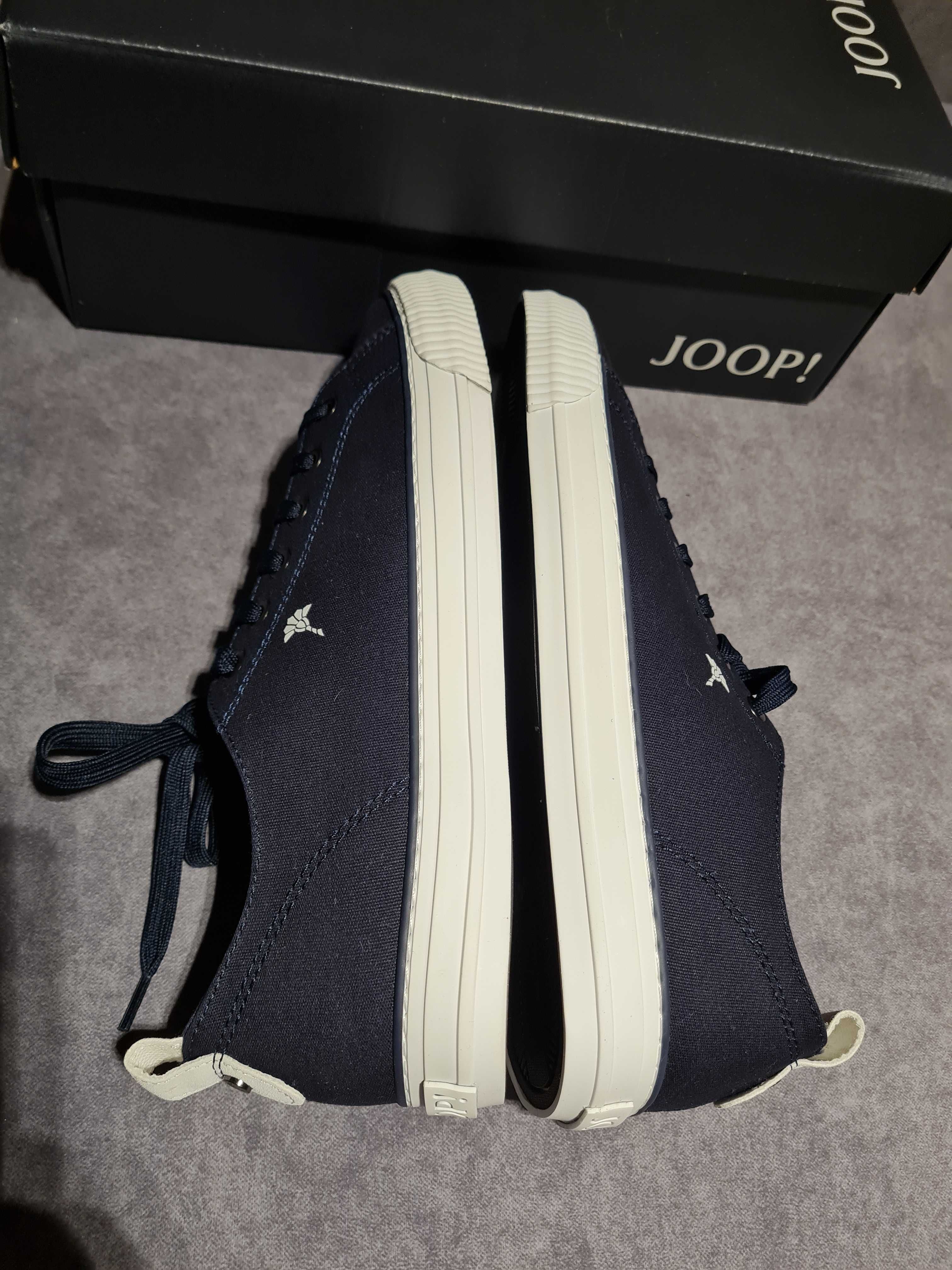 Nowe Buty Joop EXCLUSIVE VASCAN SHAUN - rozmiar 42 - granatowe