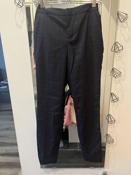 Eleganckie spodnie w kratę