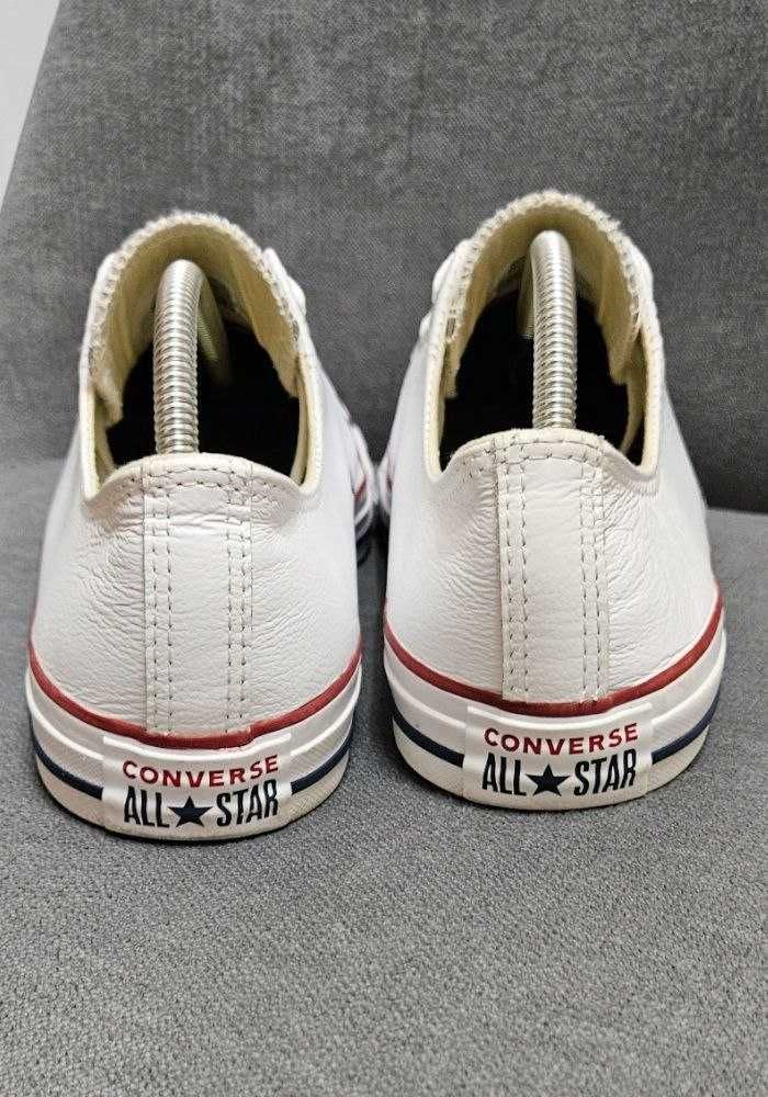 Кожаные белые кеды Converse, р. 44
