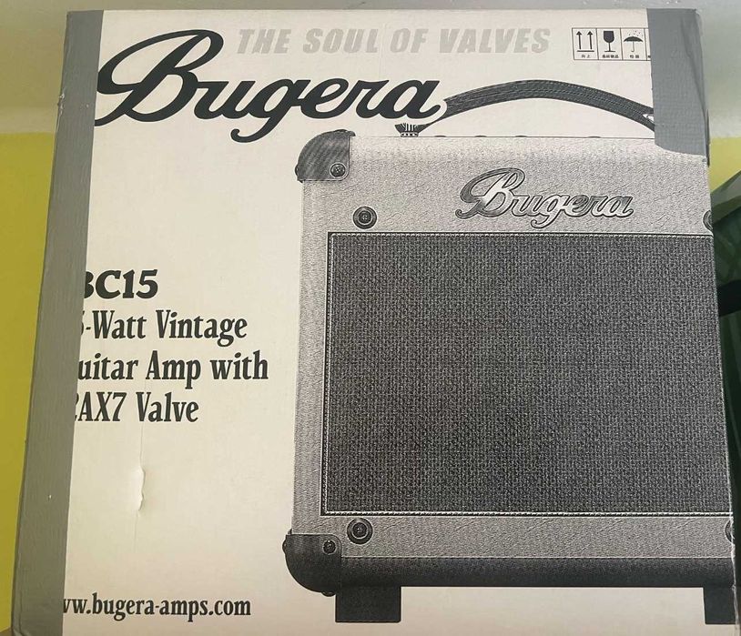 Lampowy wzmacniacz gitarowy Bugera BC15