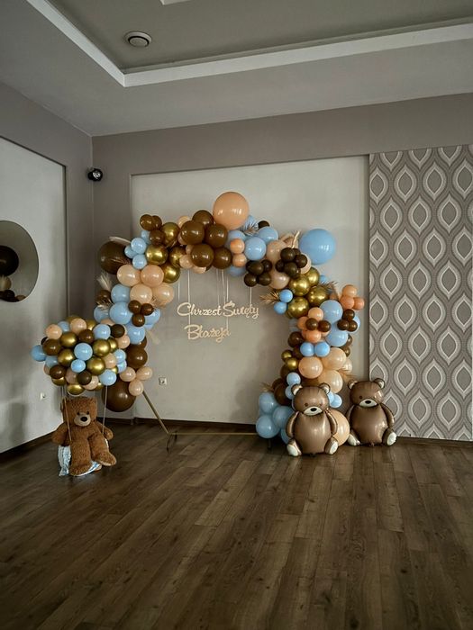 Ścianka weselna, do zdjęć na imprezy, 18-stki, chrzciny, heksagon,