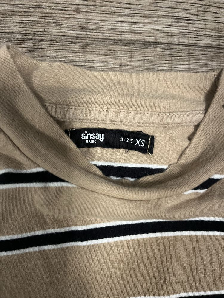 Koszulka crop top sinsay