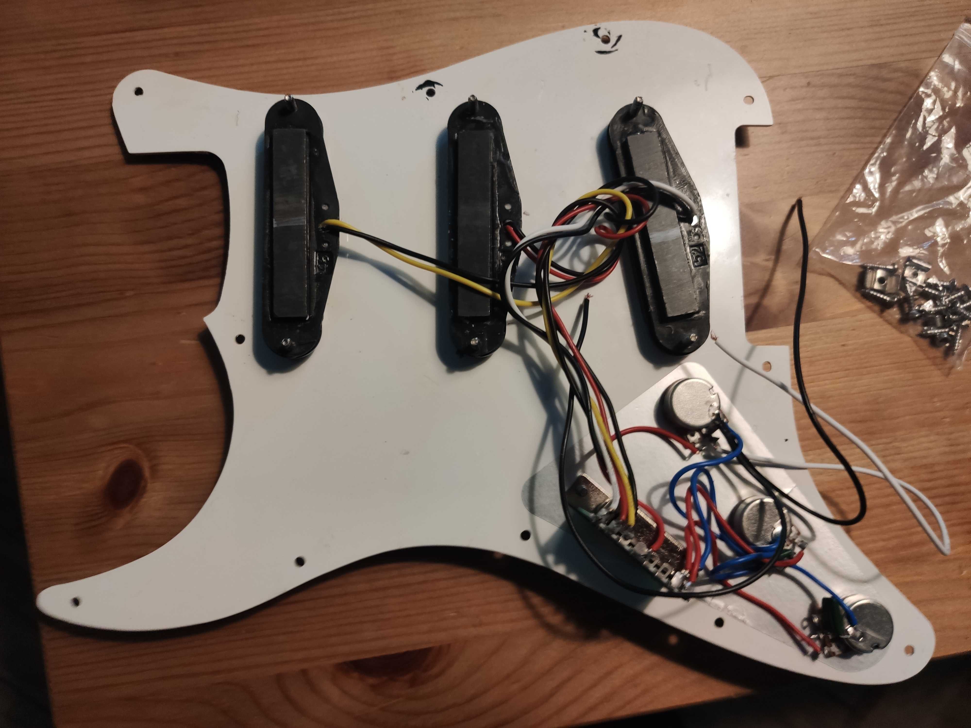 Zestaw DIY do gitary typu Startocaster