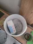 Fuga epoksydowa szara kolor manhattan 110 mapei. 2kg - otwarta