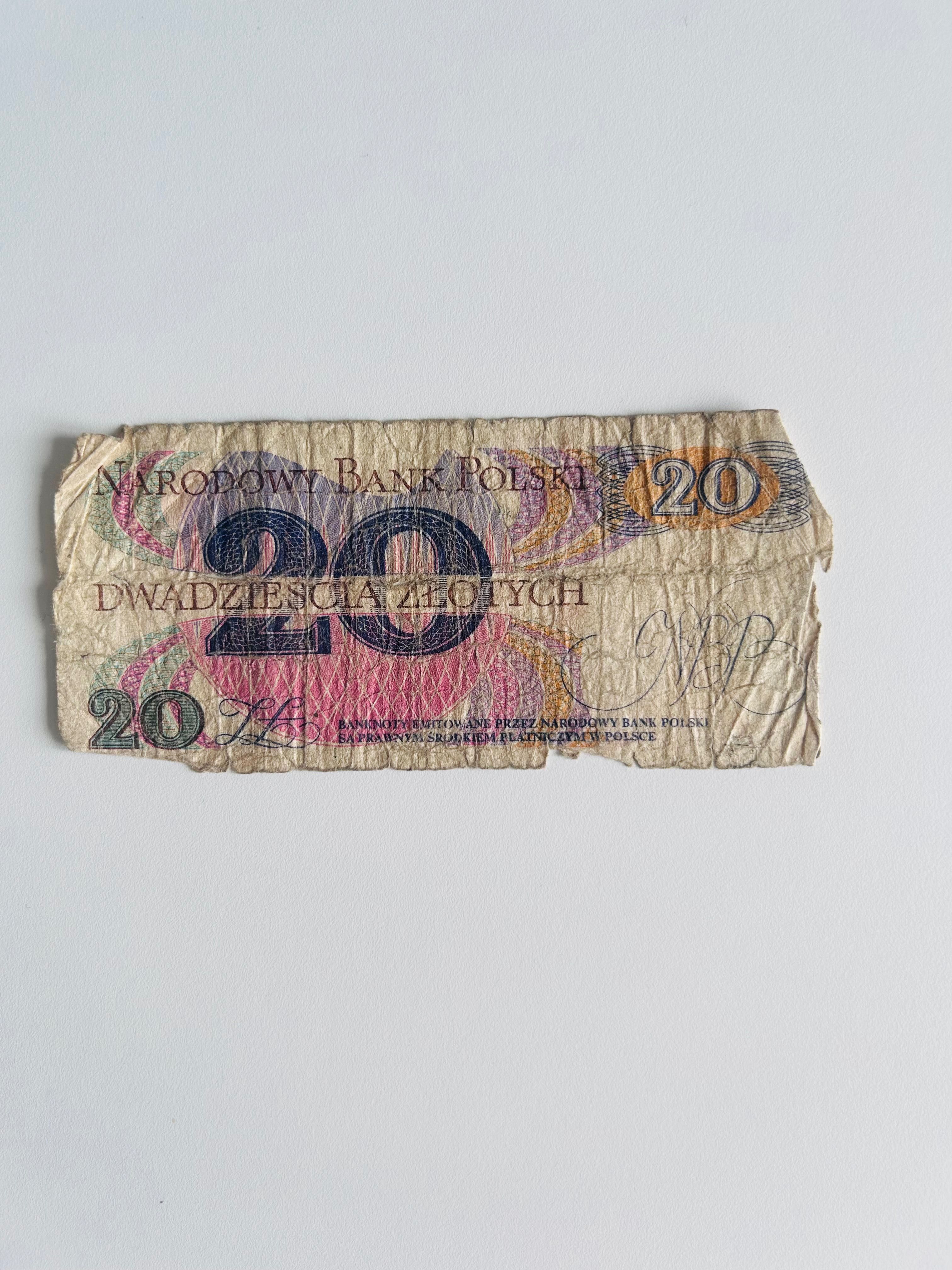 Banknot 100 złotowy NBP / Stary banknot 100 złotowy NBP