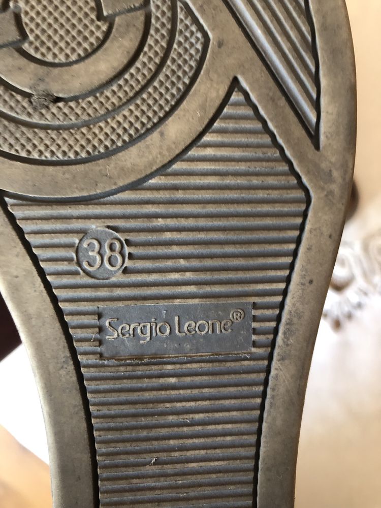 Botki Sneakersy damskie Sergio Leone roz 38