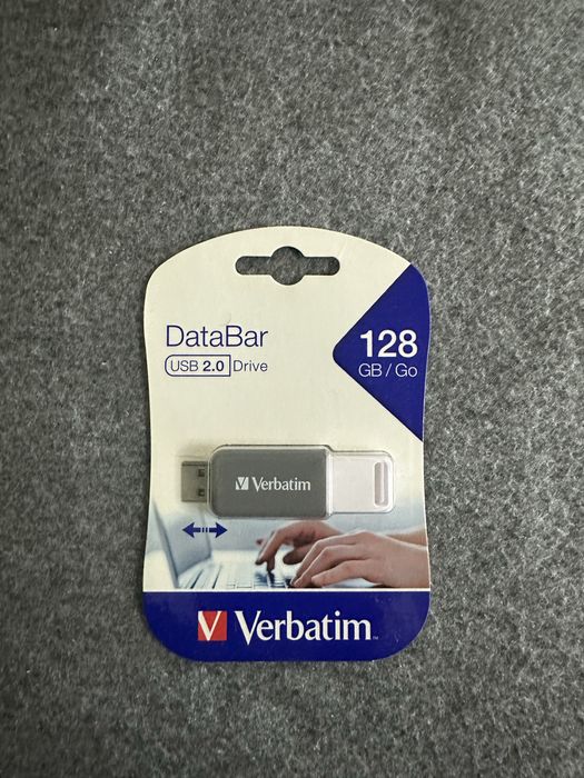 USB Флешка  Verbatim DataBar 2.0 128 гб