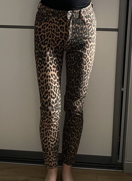 Леопардові брюки ZARA