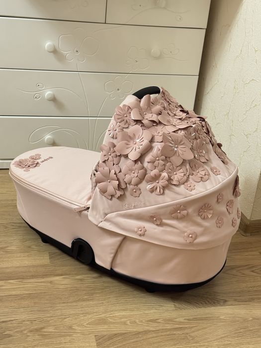 Люлька Cybex Mios 4.0 Simply Flowers Pink.