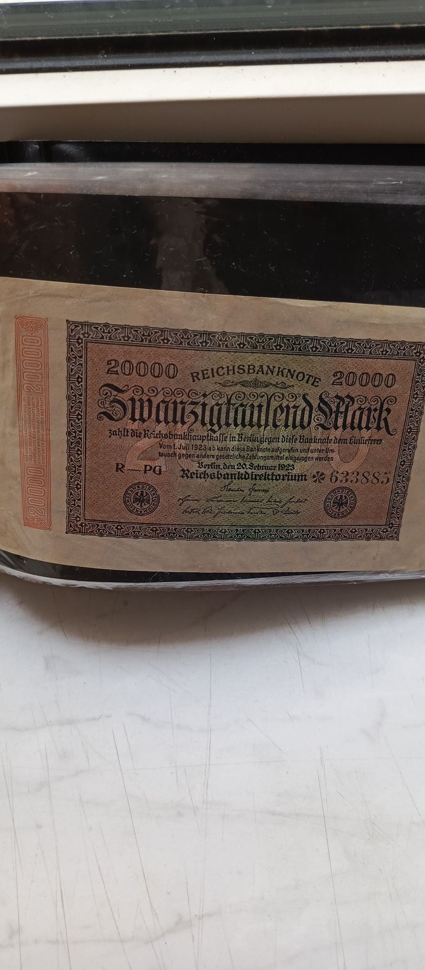 Album z banknotami Niemiec