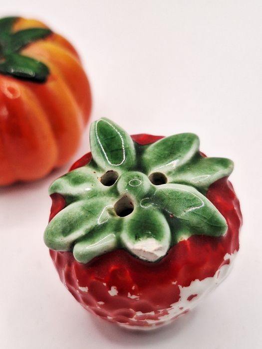 Zestaw solniczka I pieprzniczka Truskawka I Dynia