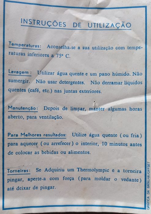 Termo Thermolympic