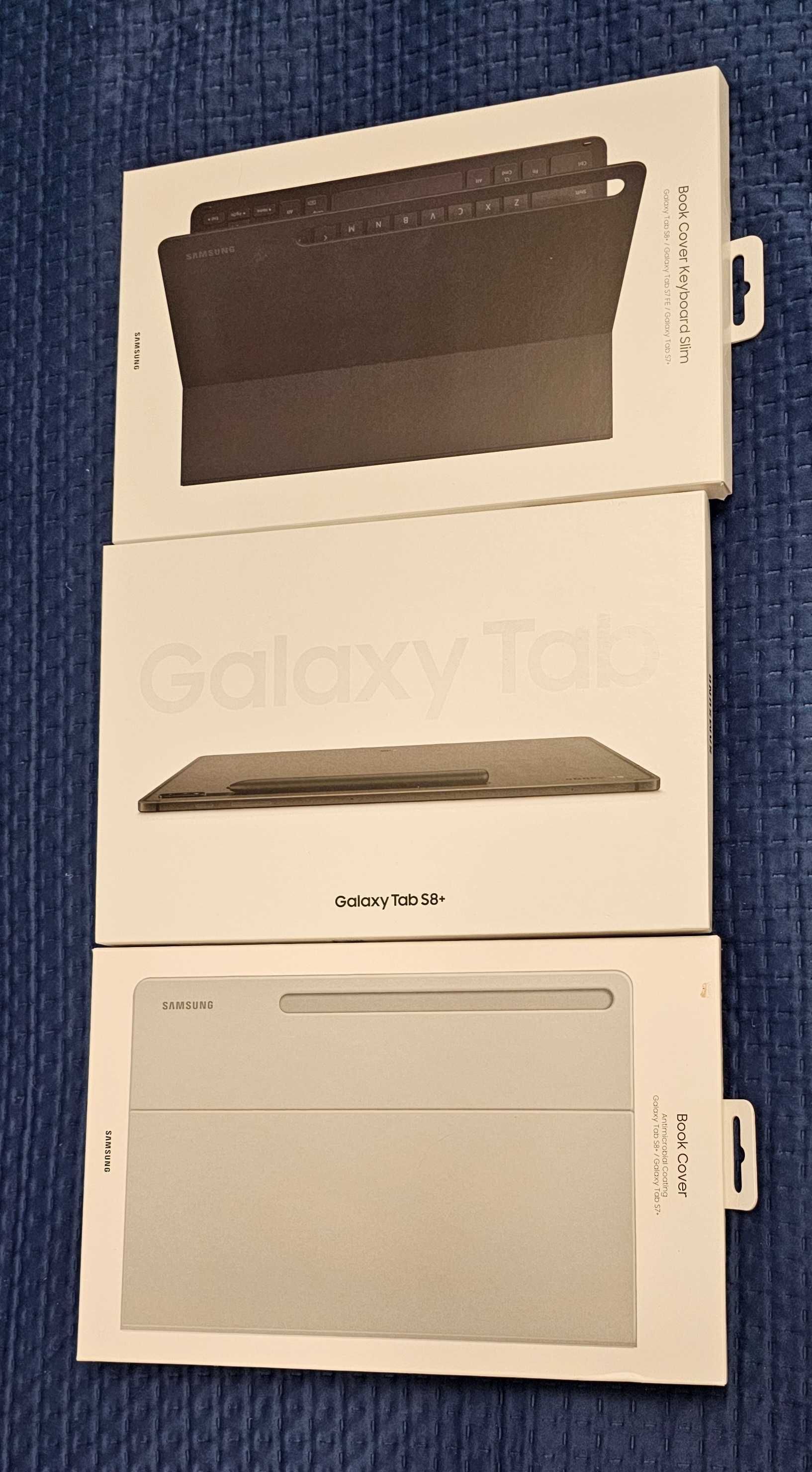 Tablet Samsung Tab S8+. 12.4"". 8+128Gb. S Pen. Wi-Fi + akcesoria