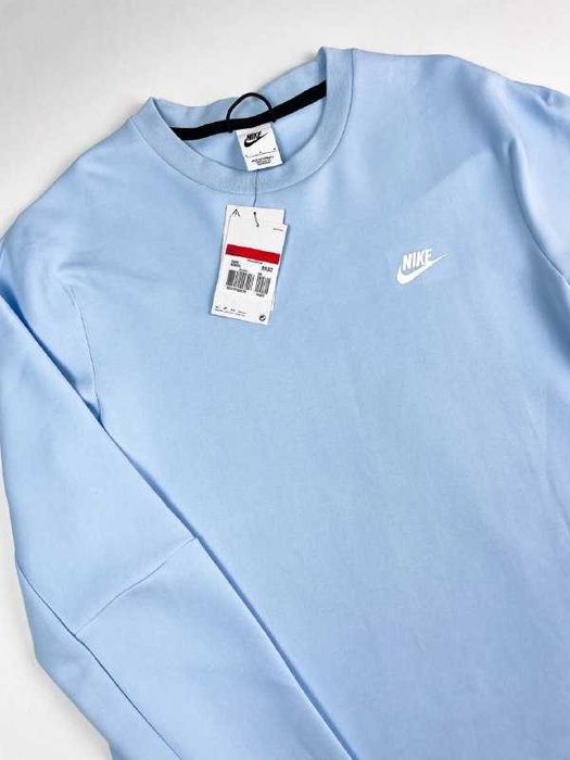 Оригінал! Світшот Nike Tech Fleece блакитний (L) Новий, з бірками!