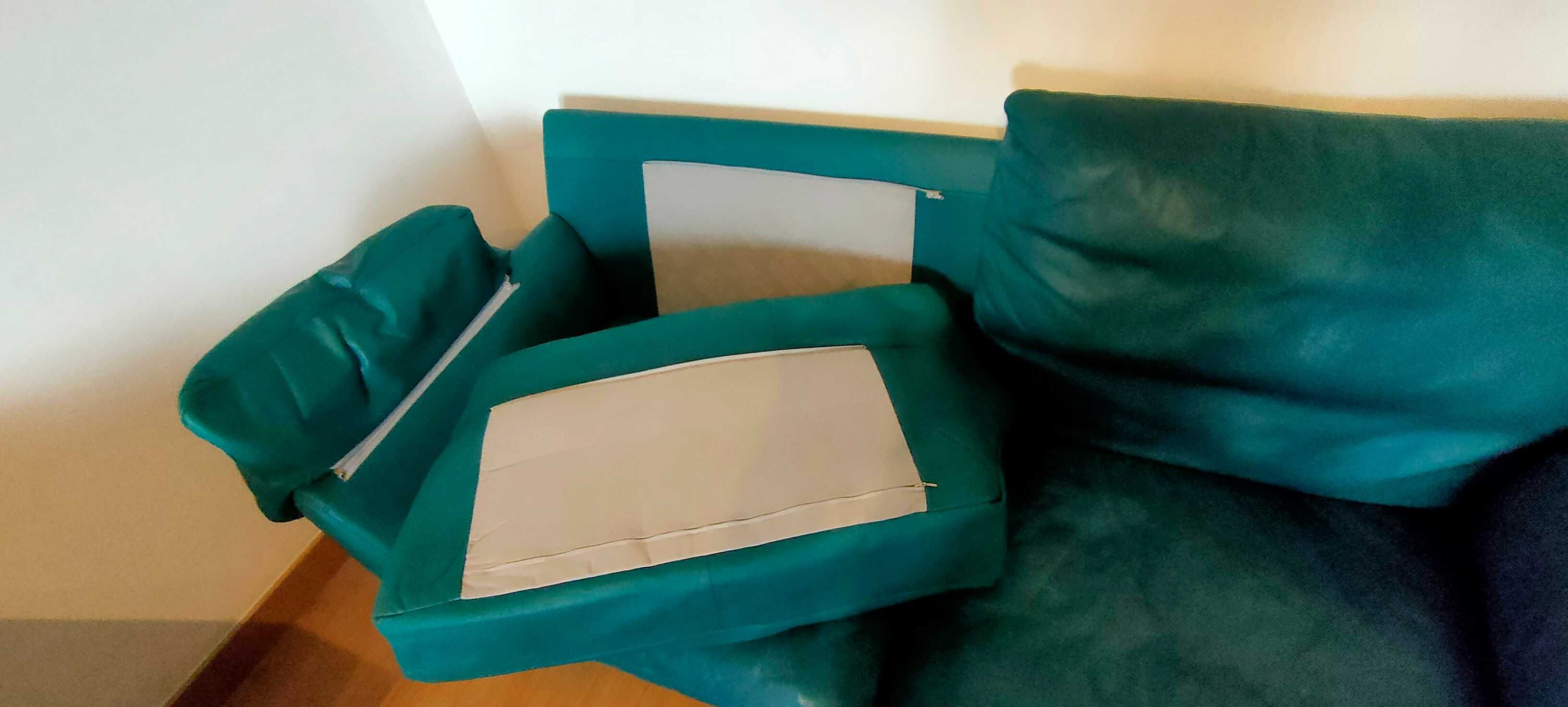 Sofa de couro, designed by Rolf Benz