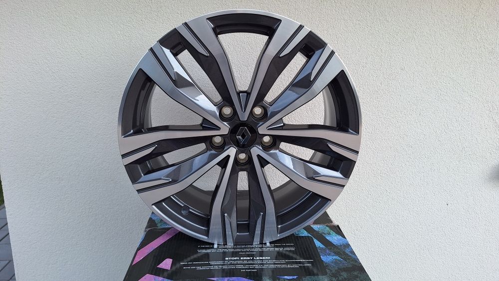 Nowe Alufelgi 5x114,3 R18 Renault Captur Megane Laguna Nissan Qashqai