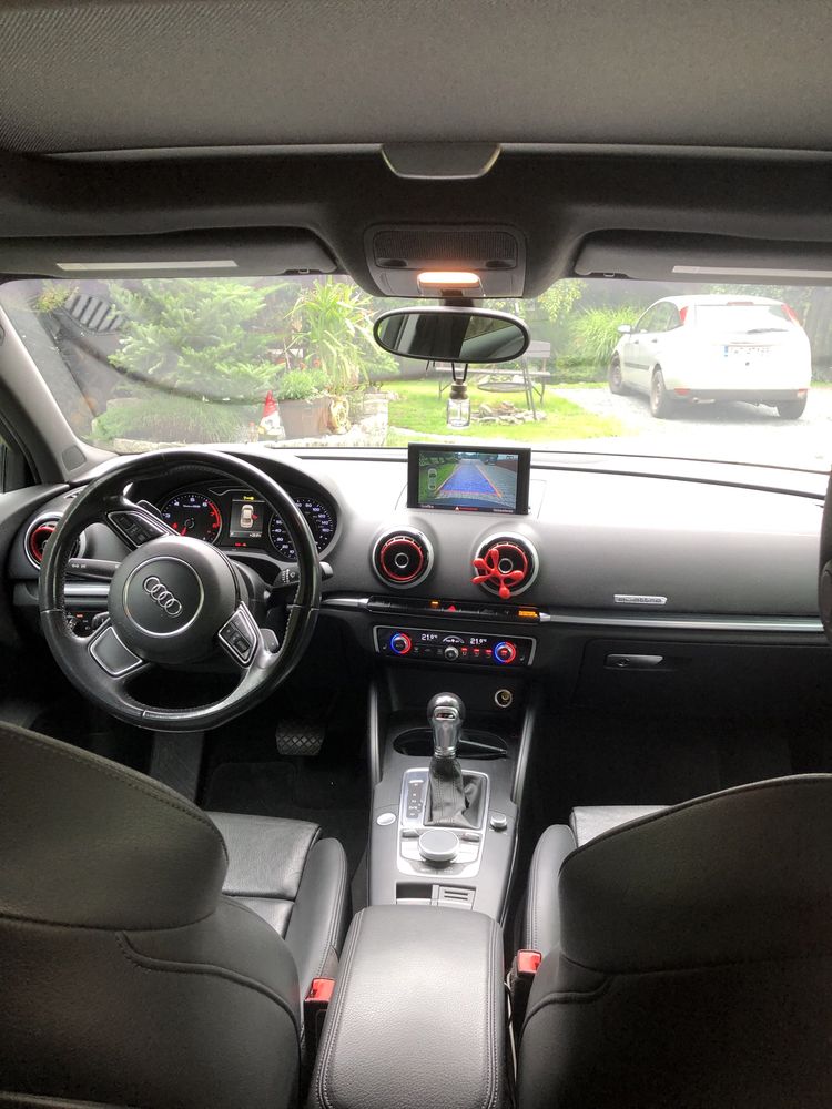 Audi A3 2.0 TFSI 220 KM • Automat • 2015 • Navi • Kamera • Zadbana