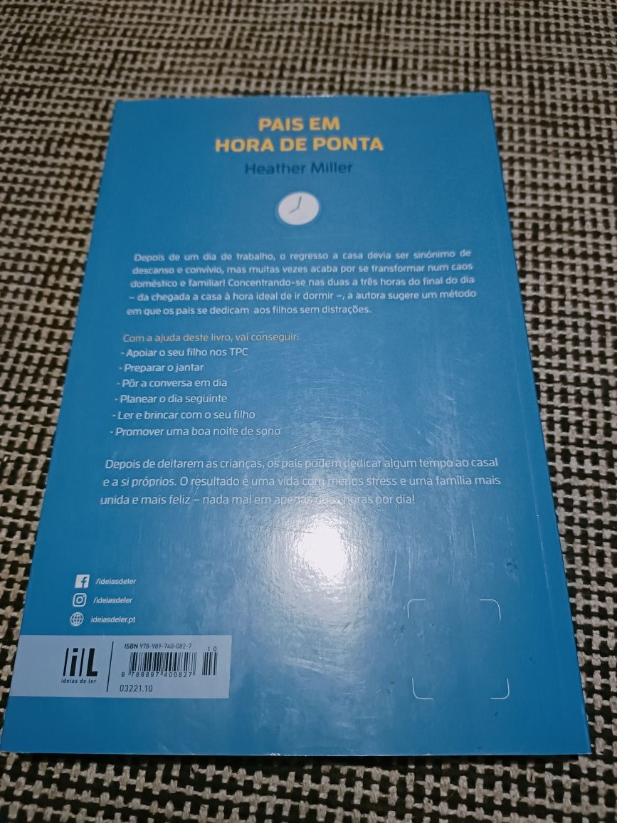 Livro Pais em Hora de Ponta