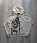 bialo kremowa bluza Alexander bigwig  alternative goth boxy unisex