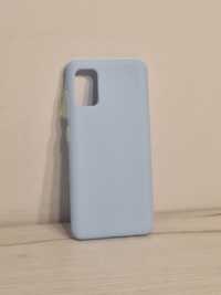 Solid Silicone Case do Samsung Galaxy A41 niebieski