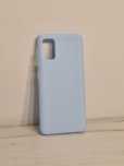 Solid Silicone Case do Samsung Galaxy A41 niebieski