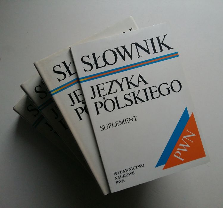 Słownik Języka Polskiego 3 tomy + suplement - OKAZJA! TANIO!