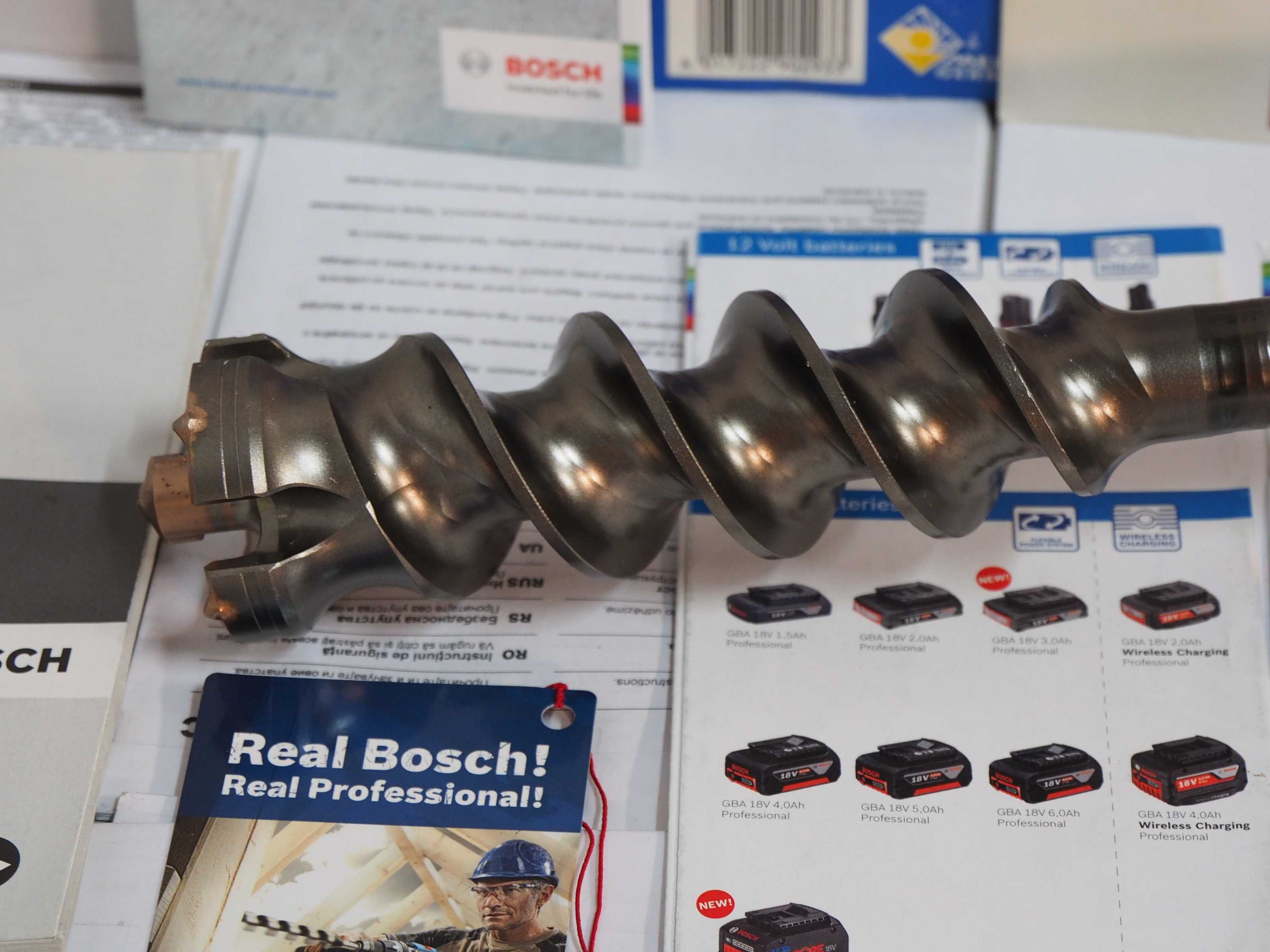 BOSCH wiertlo przebiciowe 65 x 1000 mm SDS-MAX bti berner spit
