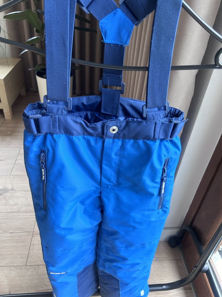 Spodnie narciarskie chłopięce Cool Club niebieskie 122