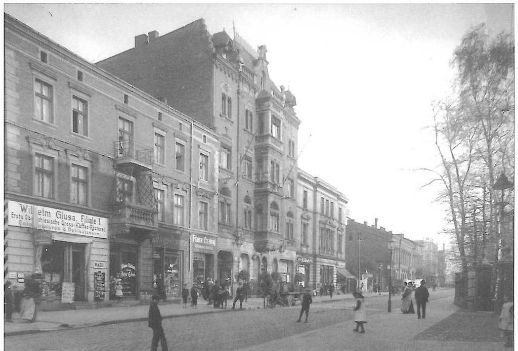 Pocztówka Fotografia Zabrze ul. 3 Maja ok. 1914 roku