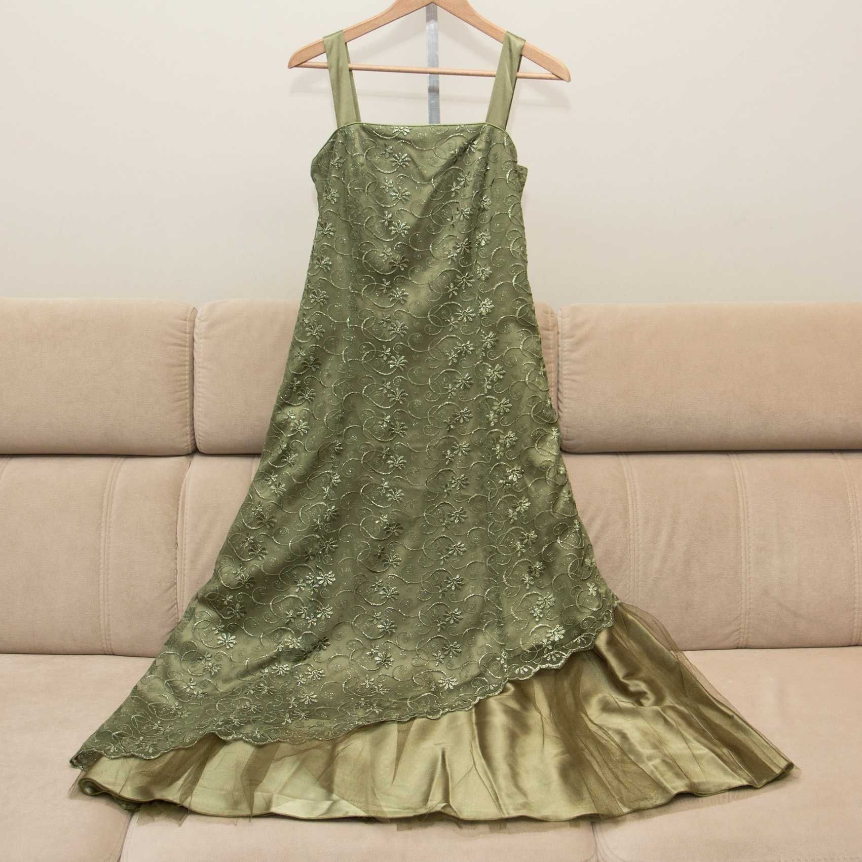 Suknia Balowa - Zielona - Rozmiar 42
