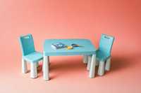 Столик 1 стілець стільчик стіл дитячий набір для гри долоні новий