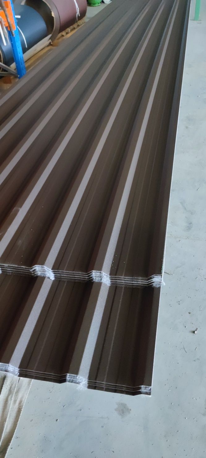Blacha trapez t18 filc brąz 8019 blachodachówka Opole Lubelskie