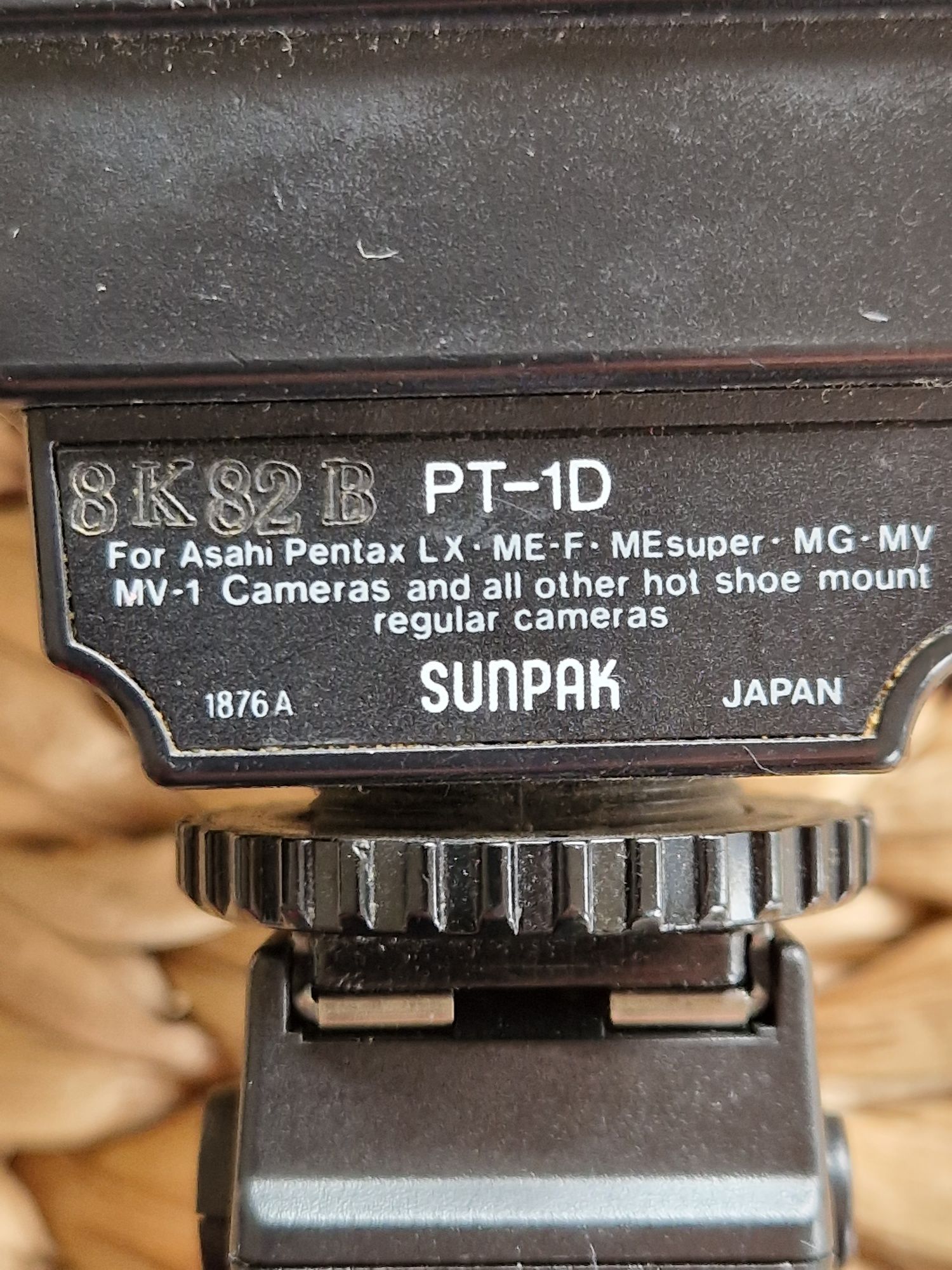 Lampa błyskowa Sunpak auto 39dx thyristor z adapterem yongnuo YN-H3