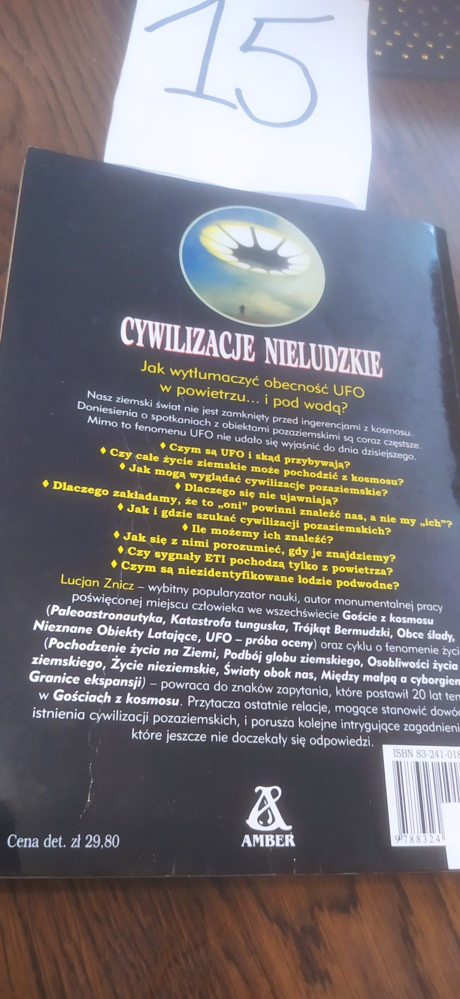 Cywilizacje Nieludzkie Lucjan Znicz