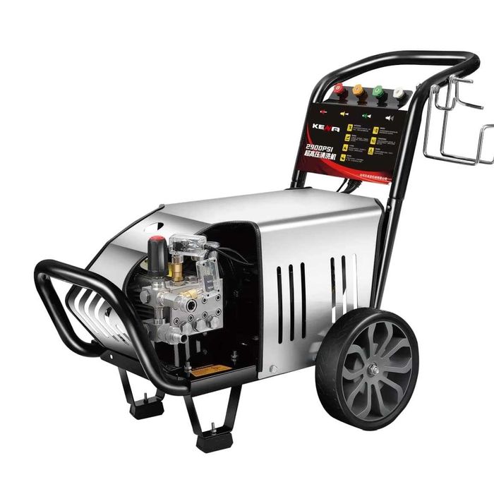 Myjka ciśnieniowa elektryczna 4 kw 200 Barów + wąż, lanca, dysza