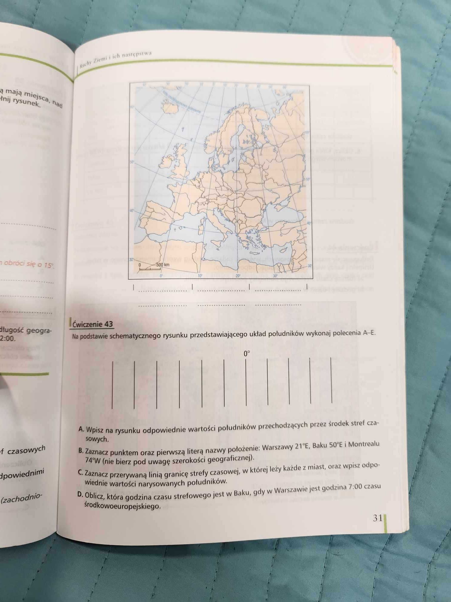 Świat bez tajemnic ćwiczenia geografia gimnazjum 2016