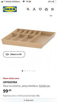 Wkład do szuflady Ikea UPPDATERA bambus