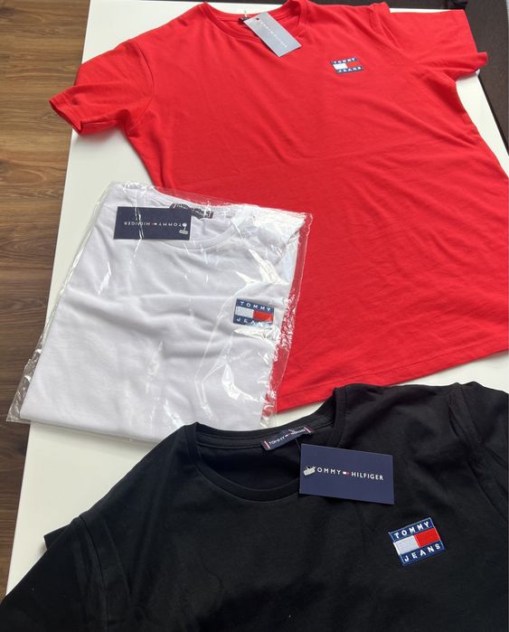 Koszulki Tommy Hilfiger, T-shirt Meski Tommy  JENAS  NOWE ORGINAŁ,