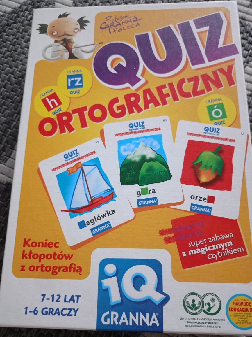 Gry Gorący ziemniak i Quiz 7+