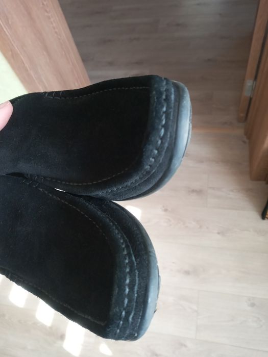 Мужские замшевые туфли