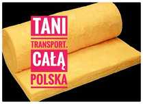 Wełna mineralna 15 - 22.8 zl brutto/m2 dostępne inne grubości