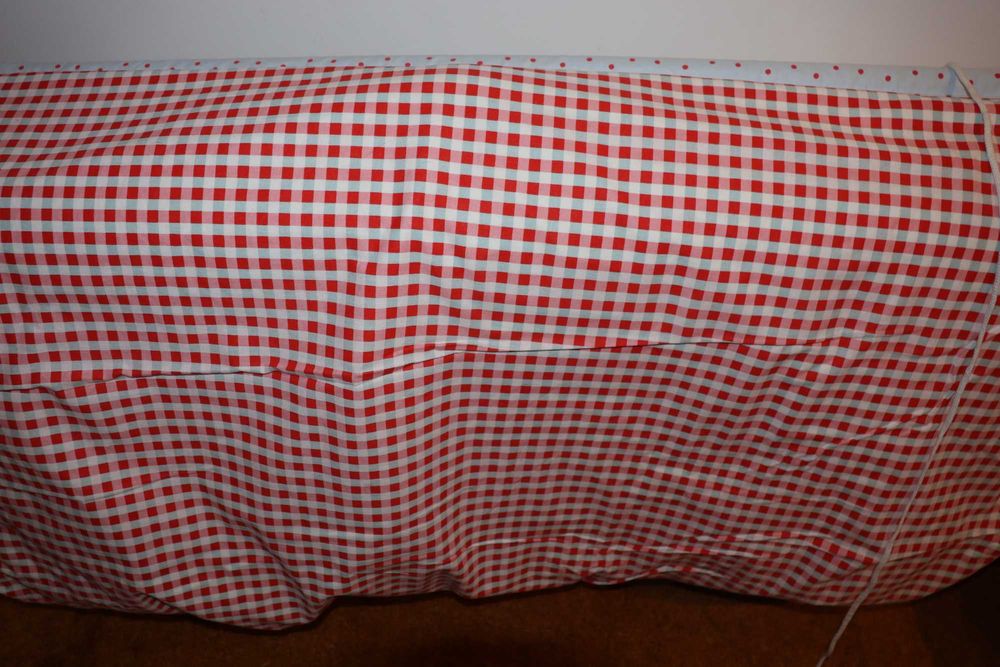 Cortina IKEA de duas faces – 100% algodão – 135x170 cm